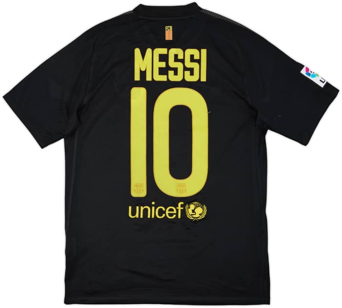 2011-12 Barcelona Away Shirt Messi #10 - 7/10 - (M)