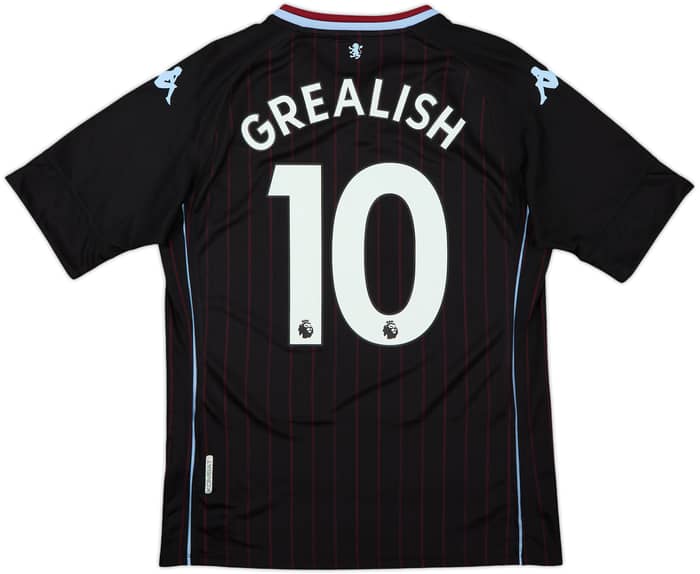 2020-21 Aston Villa Away Shirt Grealish #10 - 8/10 - (M)