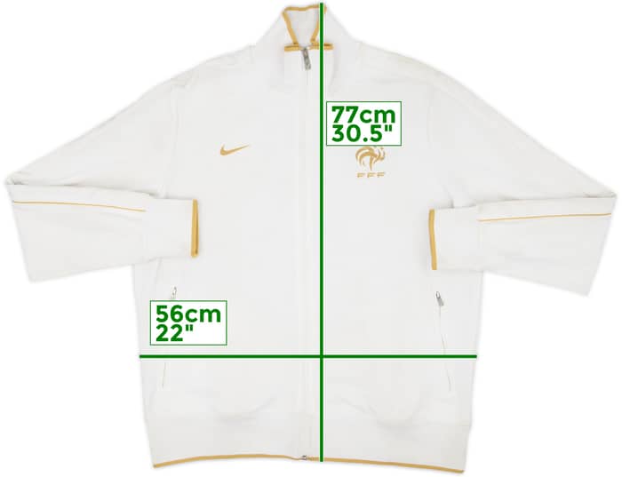 2012-13 France Nike N98 Track Jacket - 3/10 - (XL)