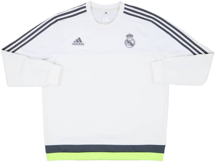 2015-16 Real Madrid adidas Sweat Top - 6/10 - (XL)