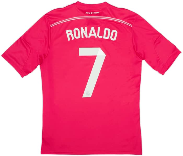 2014-15 Real Madrid Away Shirt Ronaldo #7 - 9/10 - (L)