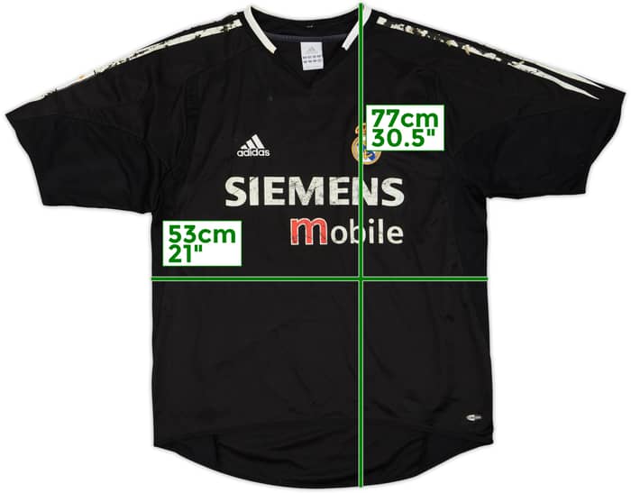 2004-05 Real Madrid Away Shirt - 4/10 - (M)
