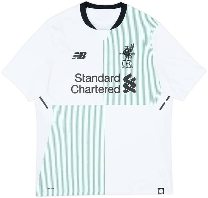 2017-18 Liverpool Away Shirt Virgil #4 - 6/10 - (M)