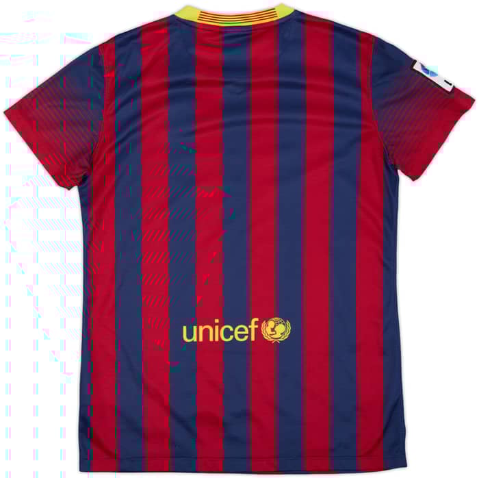 2013-14 Barcelona Home Shirt - 8/10 - (Women's M)