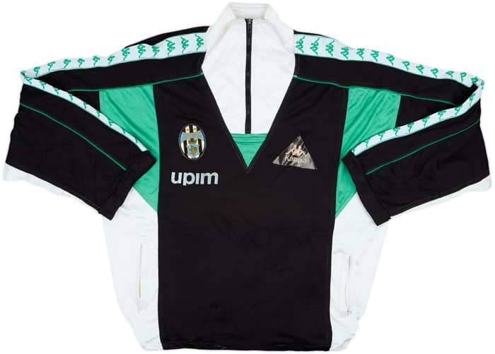 1990-91 Juventus Kappa 1/4 Zip Track Jacket - 5/10 - (XL)