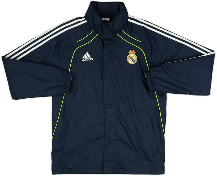 2010-11 Real Madrid adidas Hooded Rain Jacket - 5/10 - (M/L)