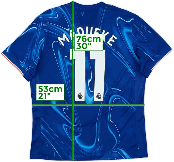2024-25 Chelsea Home Shirt Madueke #11 - 9/10 - (L)