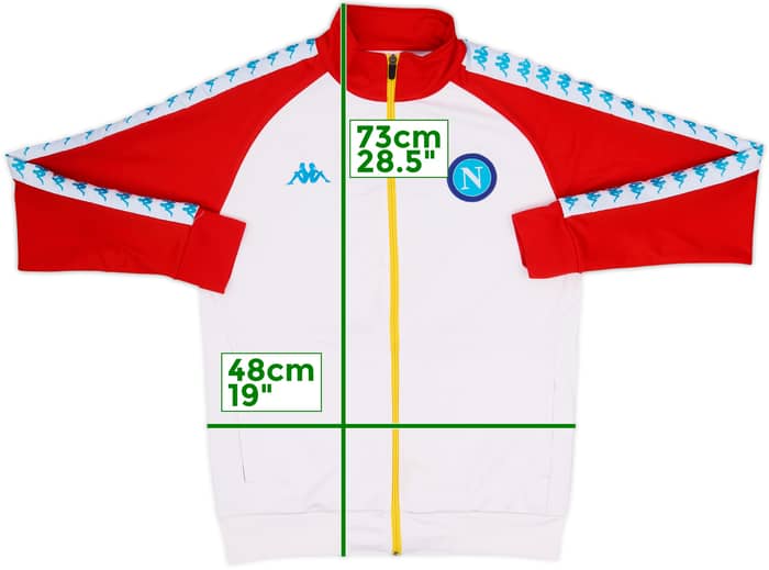 2015-16 Napoli Kappa Track Jacket - 7/10 - (S)