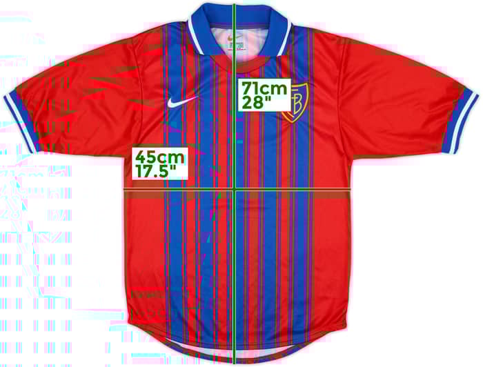 1999-00 FC Basel Home Shirt - 10/10 - (XS)