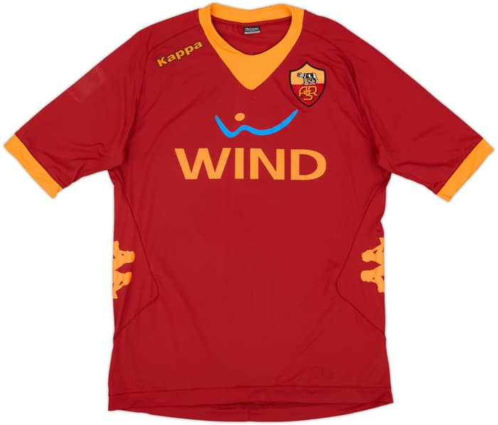 2009-10 Roma Home Shirt De Rossi #16 - 7/10 - (XXL)