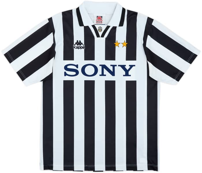 1995-97 Juventus Basic Home Shirt - 8/10 - (M)