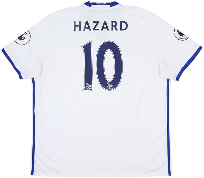 Camiseta de la tercera equipación del Chelsea 2016-17 Hazard #10 - 8/10 - (XXL)