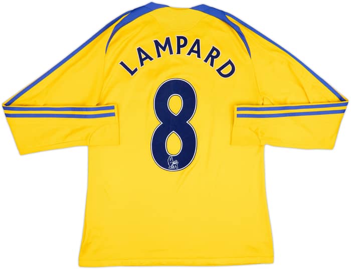 2008-09 Chelsea Third L/S Shirt Lampard #8 - 7/10 - (M)
