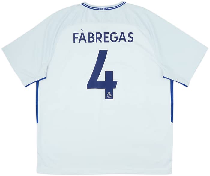 Camiseta de visitante del Chelsea 2017-18 Fabregas #4 - 6/10 - (XXL)