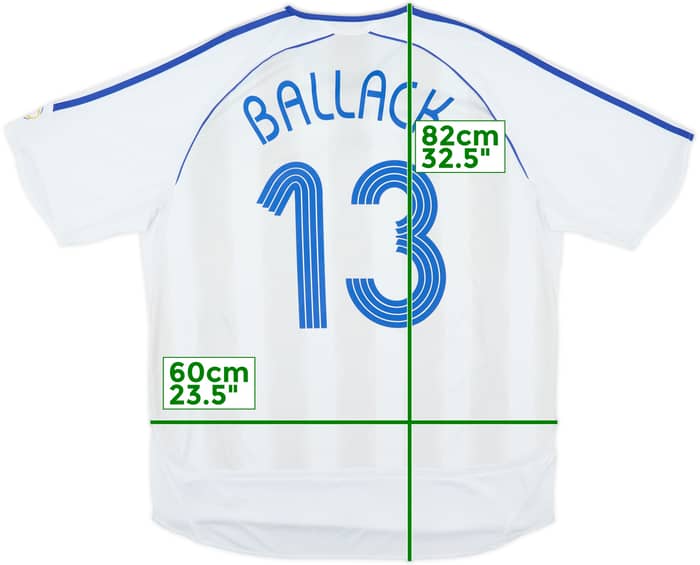 2006-07 Chelsea Away Shirt Ballack #13 - 7/10 - (XL)