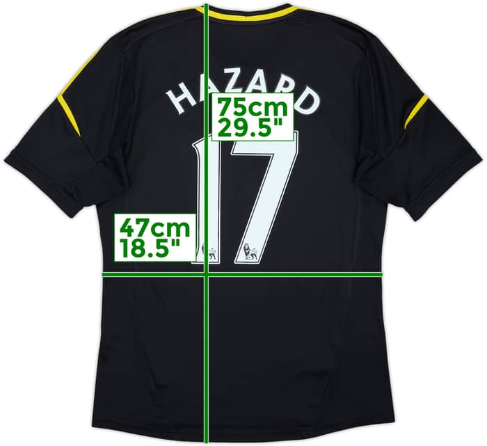 2012-13 Chelsea Third Shirt Hazard #17 - 7/10 - (M)