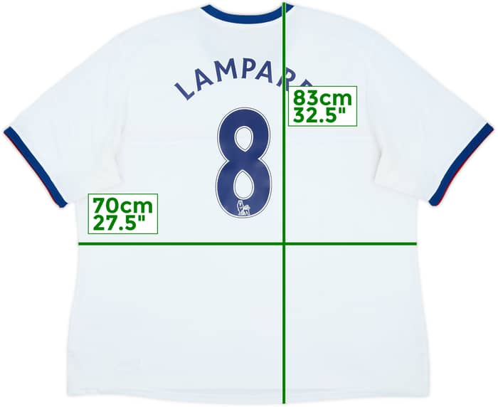 2013-14 Chelsea Away Shirt Lampard #8 - 6/10 - (3XL)