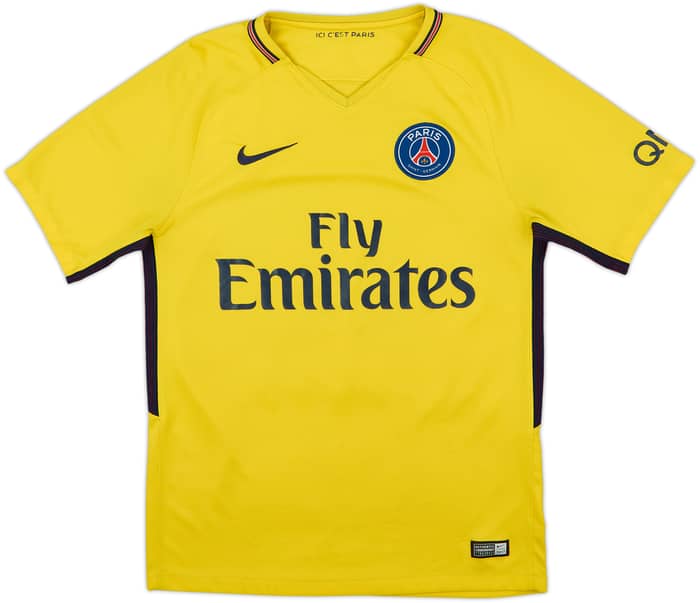 2017-18 Paris Saint-Germain Away Shirt Neymar Jr #10 - 6/10 - (S)