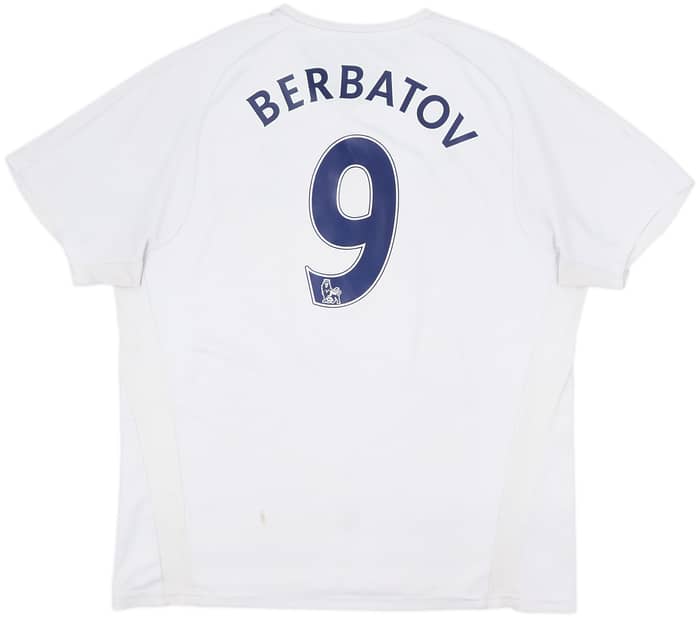 2007-08 Tottenham Home Shirt Berbatov #9 - 7/10 - (XL)