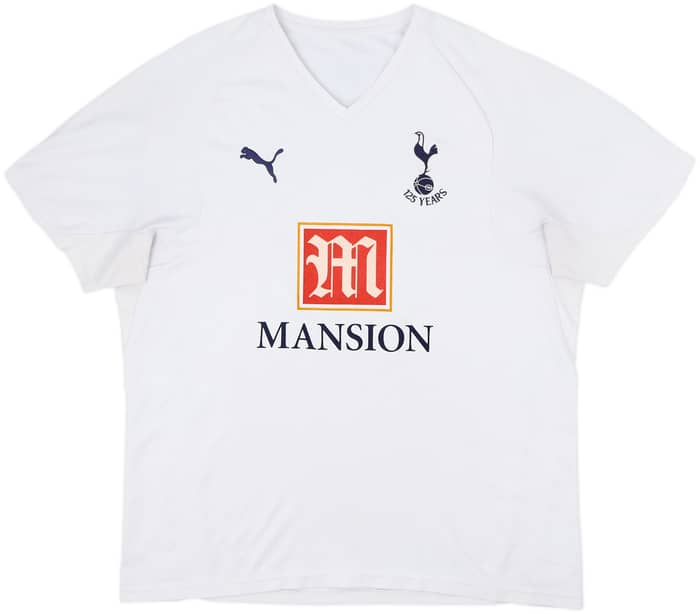 2007-08 Tottenham Home Shirt Berbatov #9 - 7/10 - (XL)