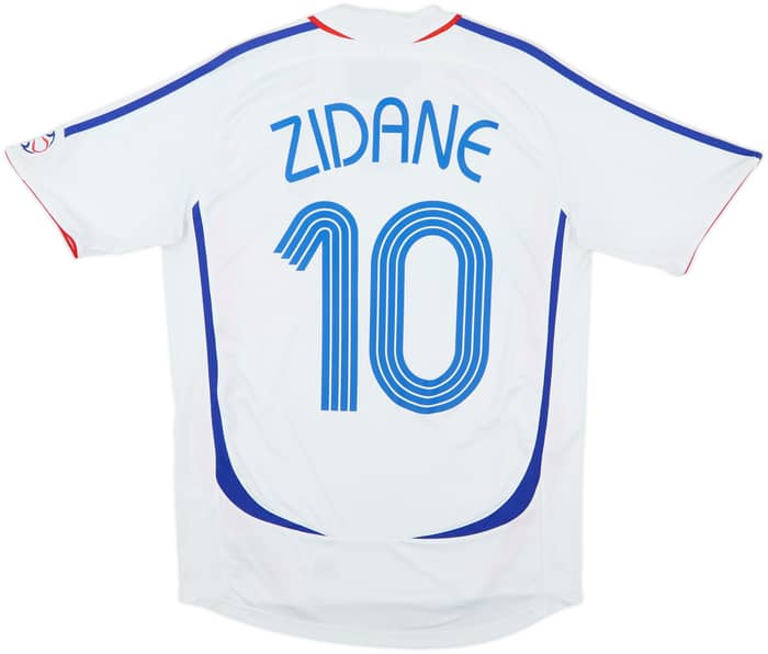Camiseta de visitante de Francia 2006 Zidane #10 - 8/10 - (S)