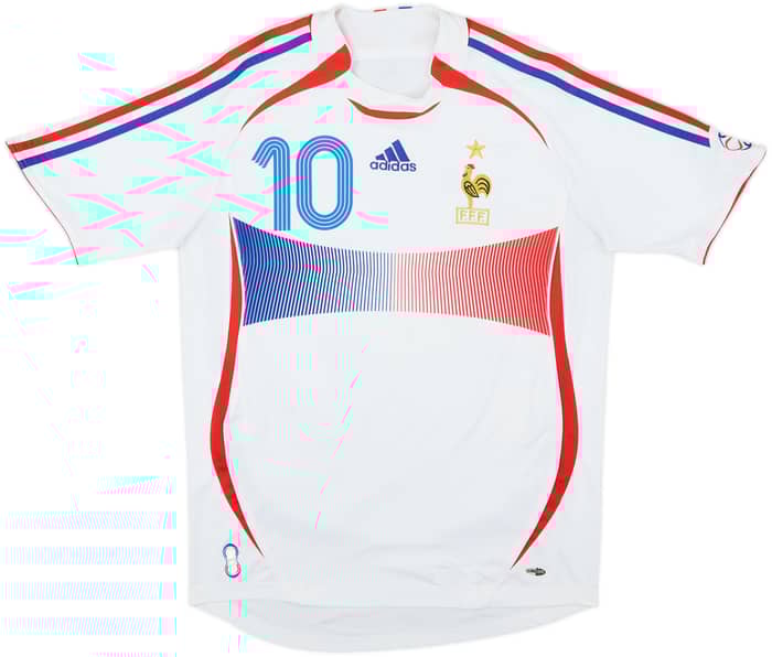 Camiseta de visitante de Francia 2006 Zidane #10 - 8/10 - (S)
