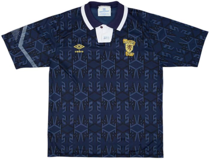 1991-94 Scotland Home Shirt - 8/10 - (S)