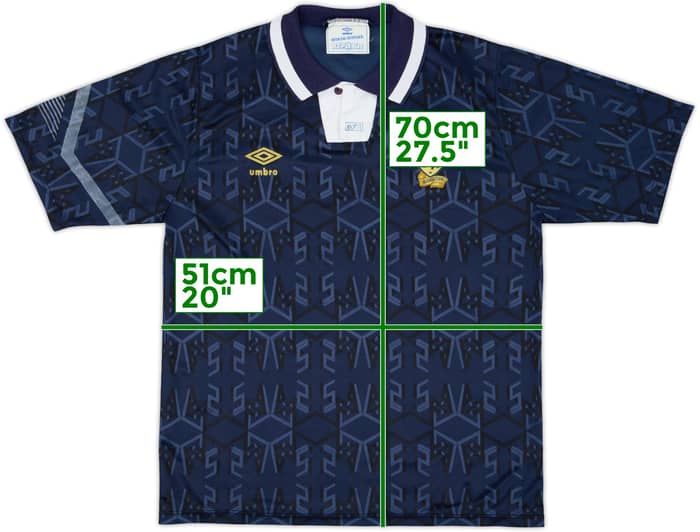 1991-94 Scotland Home Shirt - 8/10 - (S)