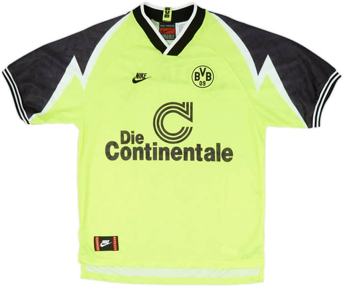 1995-96 Borussia Dortmund Home Shirt - 8/10 - (L)