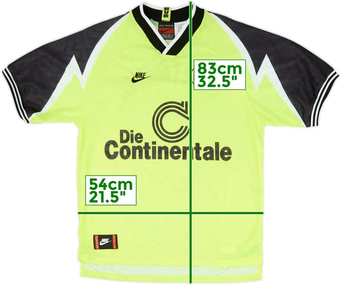 1995-96 Borussia Dortmund Home Shirt - 8/10 - (L)