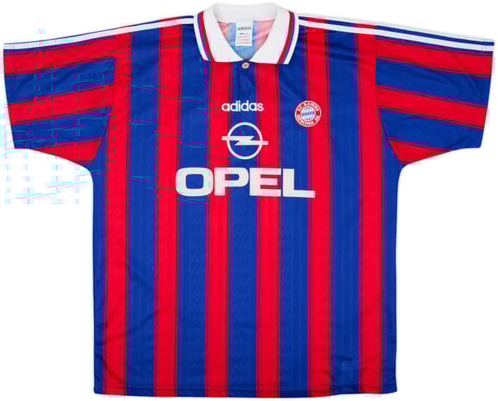 1995-97 Bayern Munich Home Shirt #18 (Klinsmann) - 9/10 - (XL)