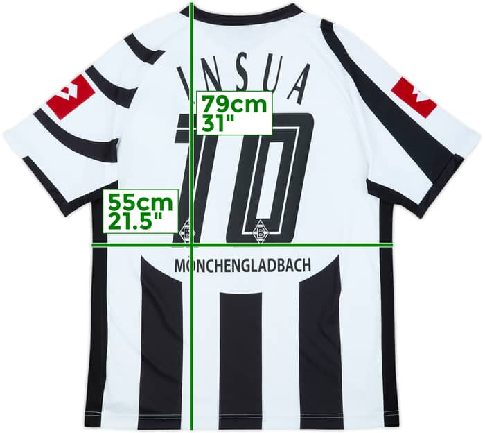 2006-07 Borussia Monchengladbach Home Shirt Insua #10 - 8/10 - (XXL)