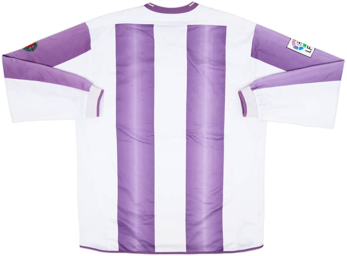2004-05 Real Valladolid Home L/S Shirt - 9/10 - (XL)