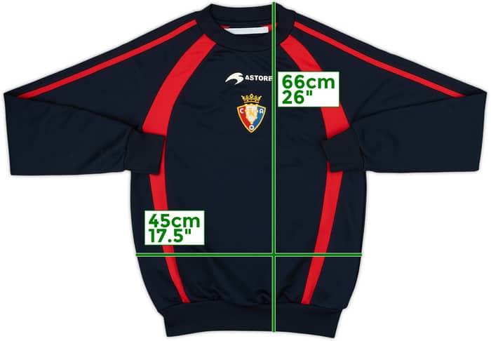 2002-03 Osasuna Astore Sweat Top - 6/10 - (S)