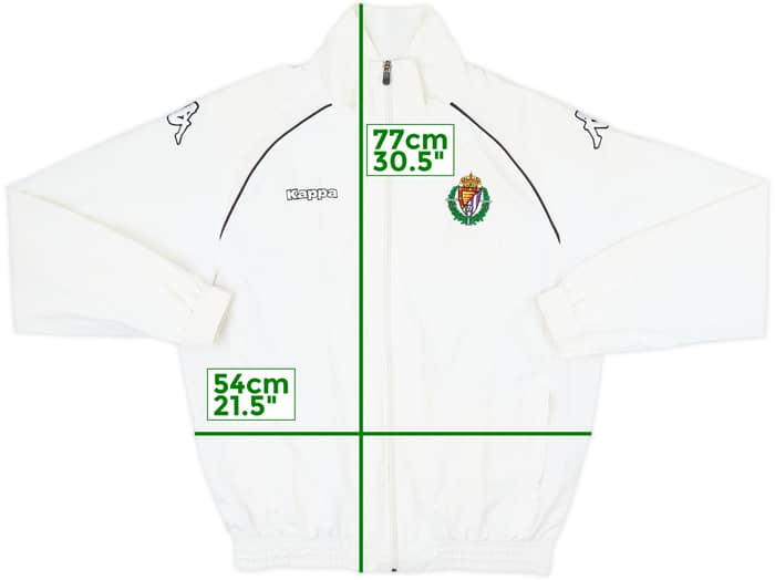2011-12 Real Valladolid Kappa Chaqueta de chándal - 8/10 - (L)