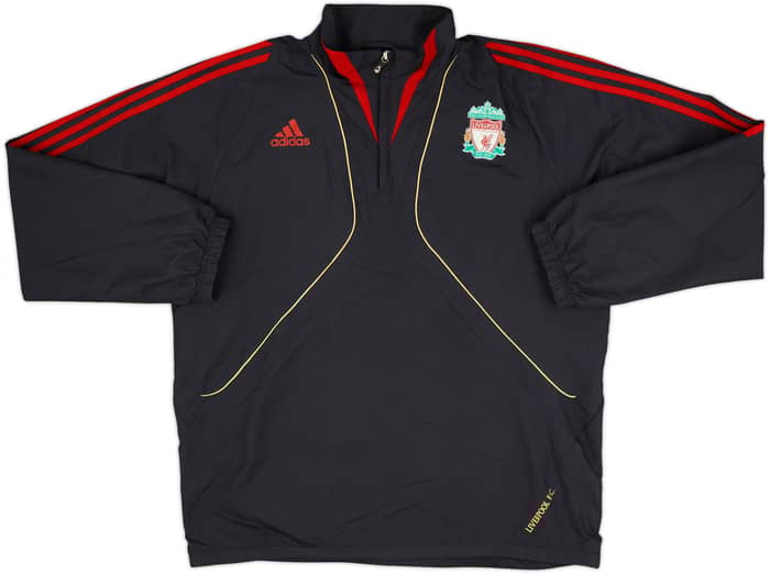 2009-10 Liverpool adidas Sudadera de entrenamiento con cremallera 1/4 - 7/10 - (XL)