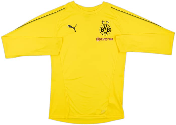 2017-18 Borussia Dortmund Puma Training L/S Shirt - 8/10 - (S)