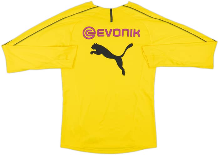 2017-18 Borussia Dortmund Puma Training L/S Shirt - 8/10 - (S)