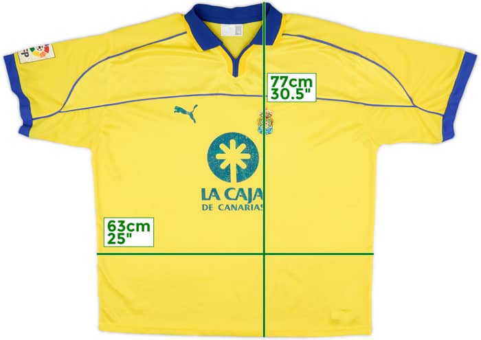 2002-03 Las Palmas Home Shirt - 6/10 - (L)