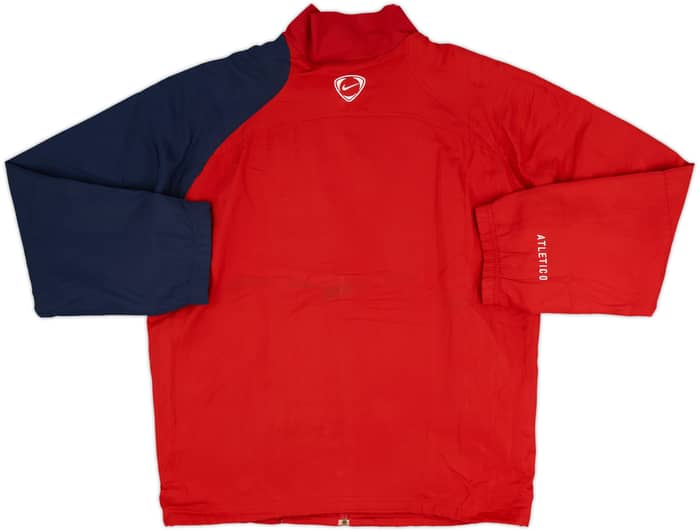 2005-06 Atletico Madrid Nike Track Jacket - 8/10 - (M)