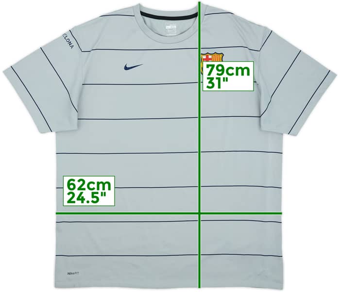 2008-09 Barcelona Nike Training Shirt - 5/10 - (XXL)