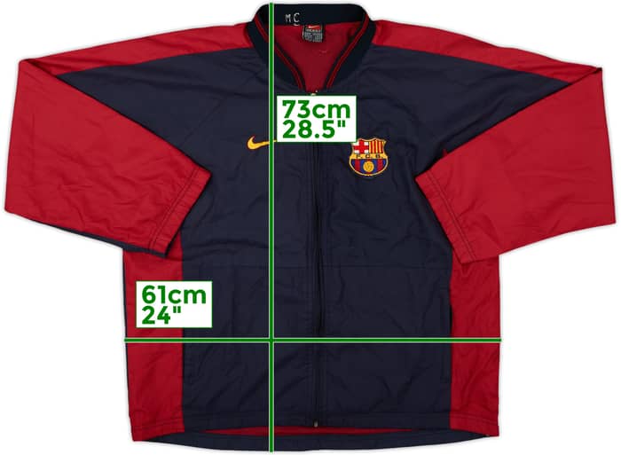 1998-99 Barcelona Nike Track Jacket - 5/10 - (M)