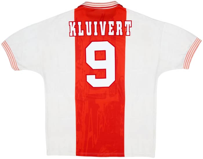 1996-97 Ajax Home Shirt Kluivert #9 - 5/10 - (XL)