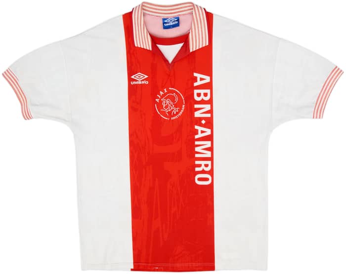 1996-97 Ajax Home Shirt Kluivert #9 - 5/10 - (XL)