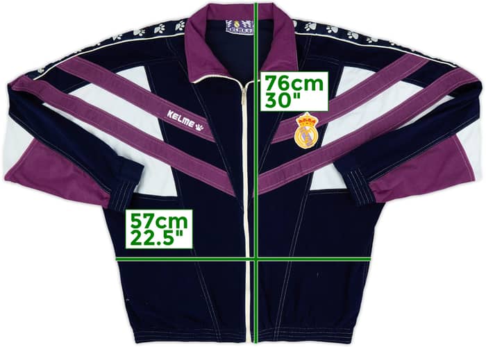 1997-98 Real Madrid Kelme Track Jacket - 8/10 - (XL)