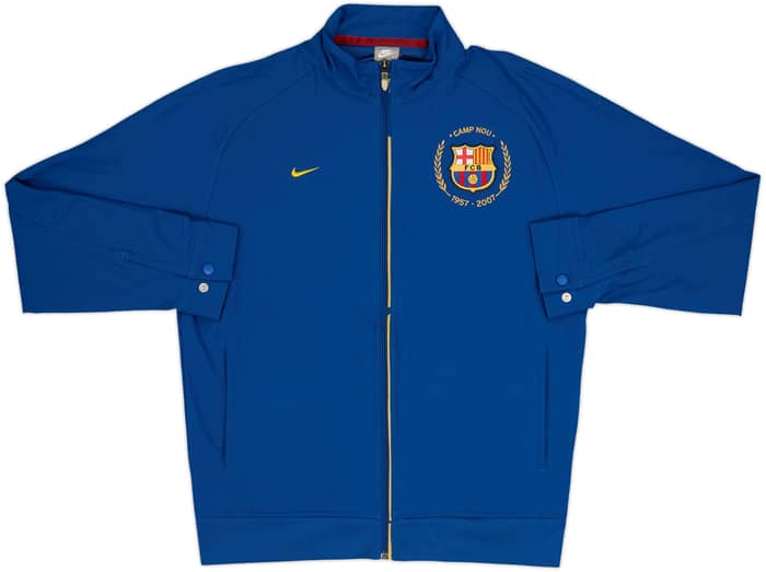 2007-08 Barcelona Nike Track Jacket - 7/10 - (M)