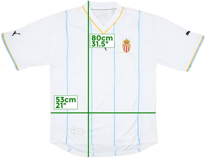 2002-03 Monaco Away Shirt - 7/10 - (L)