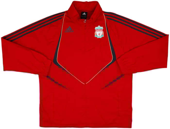 Chaqueta de lluvia con capucha adidas del Liverpool 2009-10 - 7/10 - (L)