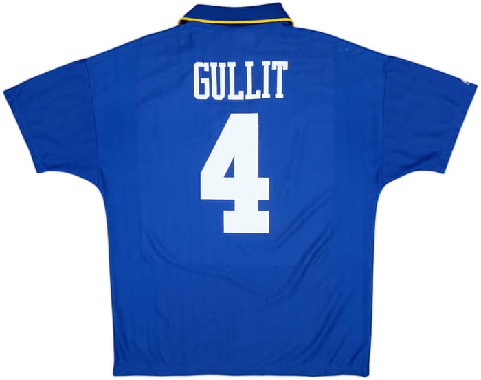 1995-97 Chelsea Home Shirt Gullit #4 - 8/10 - (L)