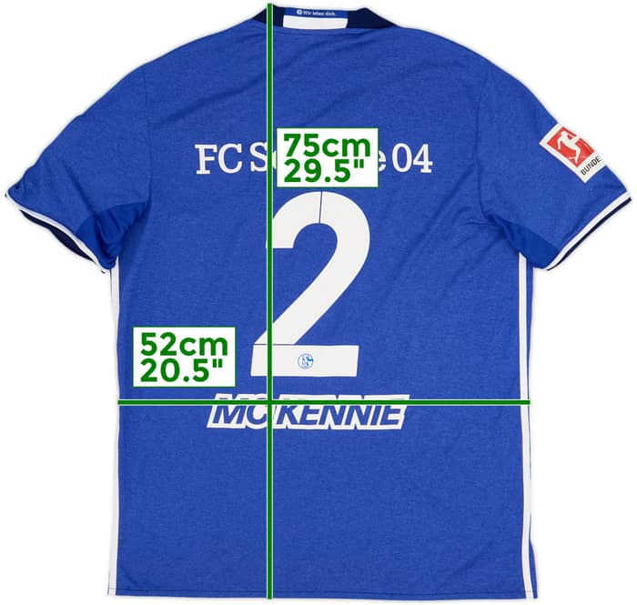 2017-18 Schalke Home Shirt McKennie #2 - 6/10 - (L)